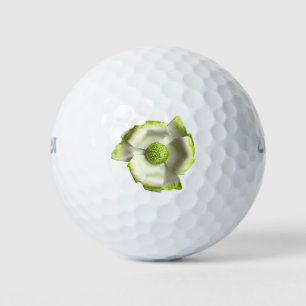MOD Green Magnolia Blume Anpassen der Logo-Blume Golfball