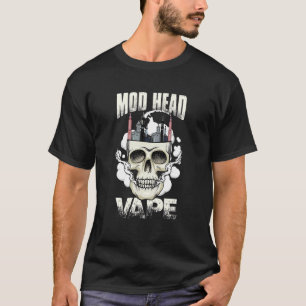 MOD Head Gothic Vaping Skull T-Shirt