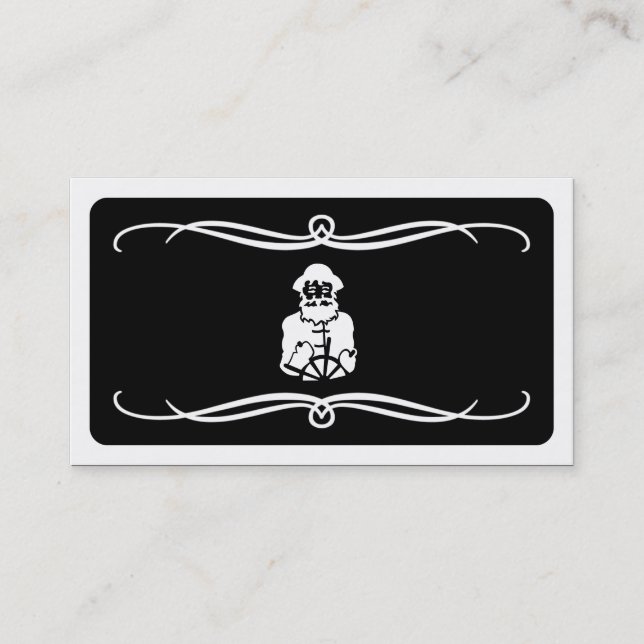 Mod Kapitän (farblich anpassbar) Visitenkarte (Vorderseite)