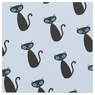 Mod-Katzen-Gewebe Stoff