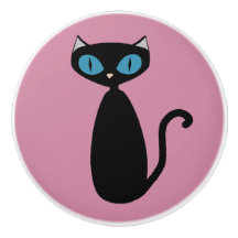 Mod-Katzen-kundenspezifische Farbe - Kabinettgriff