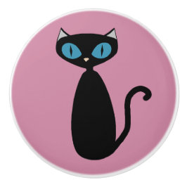 Mod-Katzen-kundenspezifische Farbe - Kabinettgriff Keramikknauf