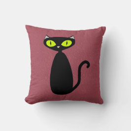 Mod Katzenkissen mit benutzerdefinierter Farbe Kissen