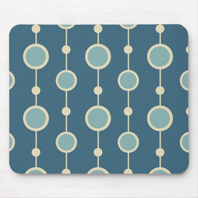 Mod lässt Blau fallen Mousepad (Vorne)