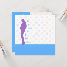 Mod Mama Baby Shower Einladung Vorlage