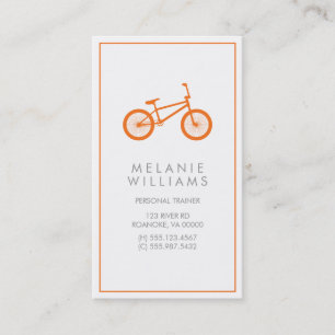 Mod Mandarine Fahrrad Visitenkarte