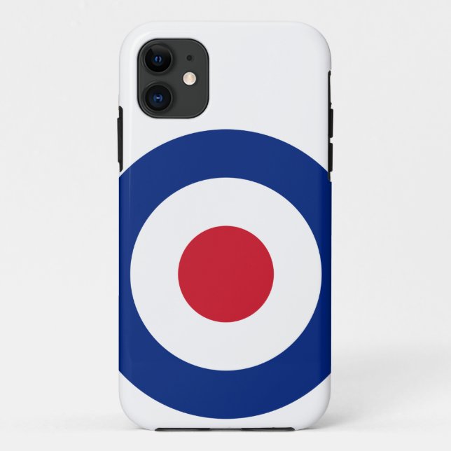 MOD Mode britischer iPhone Fall - Roller/Vespa Case-Mate iPhone Hülle (Rückseite)