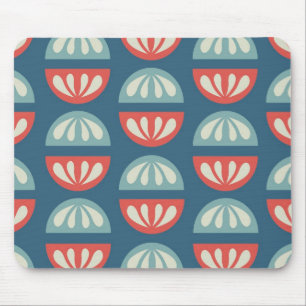 Mod-Muscheln blau Mousepad