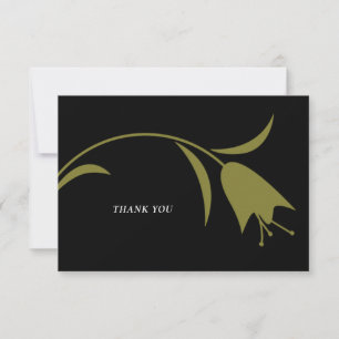 MOD OLIVE TULIP WEDDING DANKESKARTE