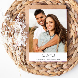 MOD Para Foto Save the Date vertikal Einladung