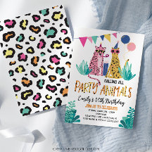 Mod Party Animals Kindergeburtstagsparty