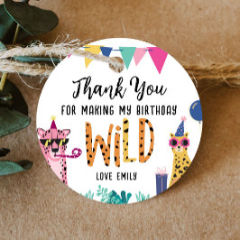 Mod Party Tiere Kinder Geburtstagsfeier Liebesmark Geschenkanhänger