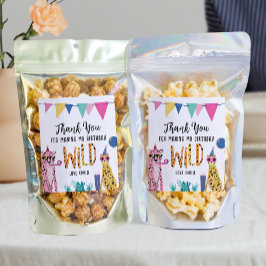 Mod Party Tiere Kinder-Geburtstagspartei Lebensmit Weinetikett