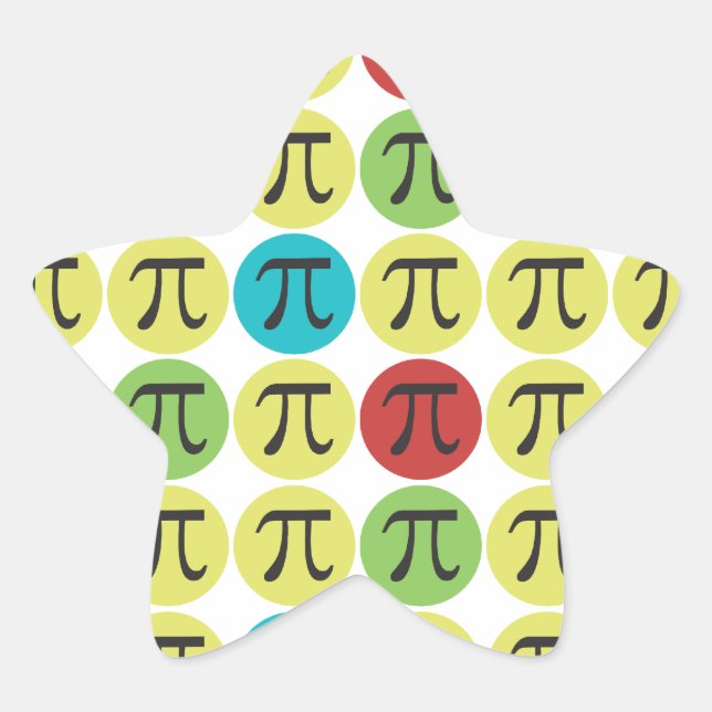 Mod Pi Symbol Stickers (Vorderseite)