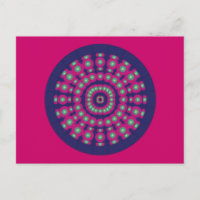 Mod Psychedelic Spheres Dartboard
