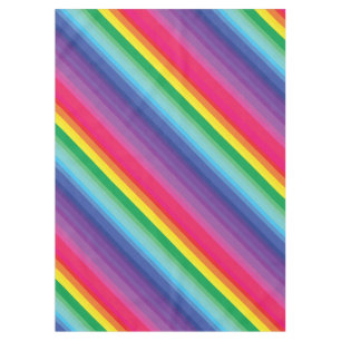 Mod Rainbow Colorful 1. Geburtstag Party Tischdecke