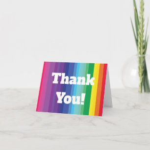 Mod Rainbow Colorful Kids 1. Geburtstag Party Karte