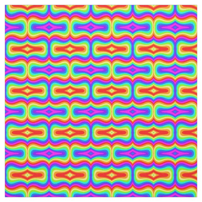 Mod Rainbow Stoff (Muster)