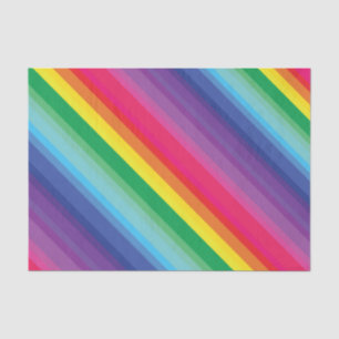 Mod-Regenbogen-buntes 1. Geburtstags-Party Seidenpapier