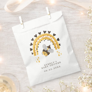Mod Regenbogen Hummel Honigbiene Baby Shower Geschenktütchen
