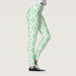 Mod Retro 60er Cantaloupe Leggings
