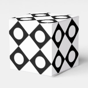 Mod Retro 60's White Geschenkschachtel