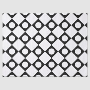 Mod Retro 60's White Seidenpapier