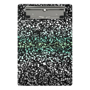 Mod Retro Quirky Groovy Boho Paragender Pride Mini Klemmbrett