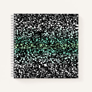 Mod Retro Quirky Groovy Boho Paragender Stolz Notizbuch
