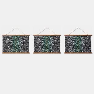 Mod Retro Quirky Groovy Boho Paragender Stolz Wandteppich Mit Holzrahmen