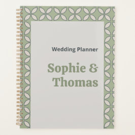 Mod Retro Wedding Olive Green Planer