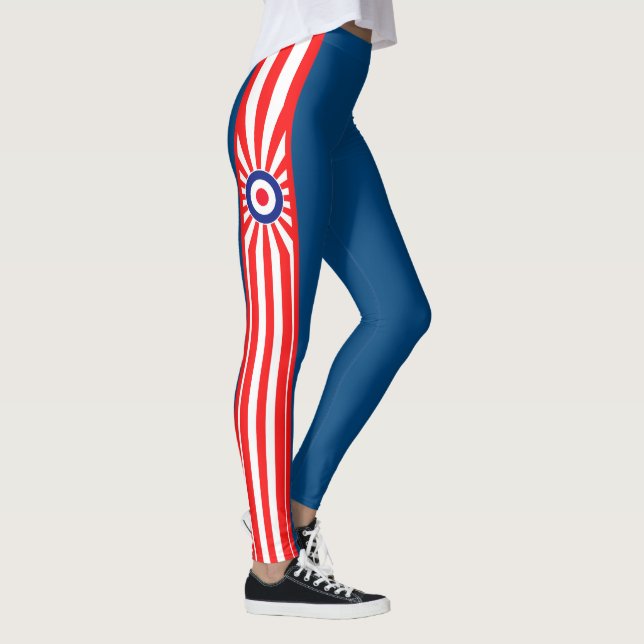 Mod Roundel Burst Decor Leggings (Rechts)