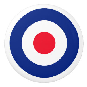 Mod Roundel-Ziel Keramikknauf