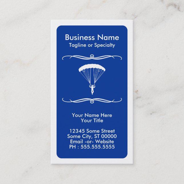 Mod Skydiver-Treuekarte Treuekarte (Vorderseite)