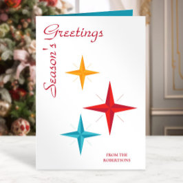 Mod Stars, Mittelalter Moderner Retro Weihnachten