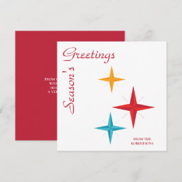 Mod Stars, Mittelalter Moderner Retro Weihnachten