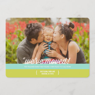 Mod-Streifen, die Mitteilung bewegen Ankündigung