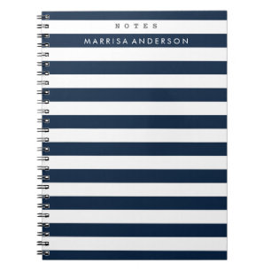Mod Stripes-Notebook Notizblock