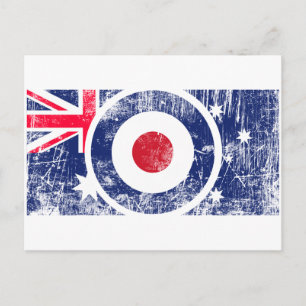 Mod Target Mod Australia Roundel Target Scooter Postkarte