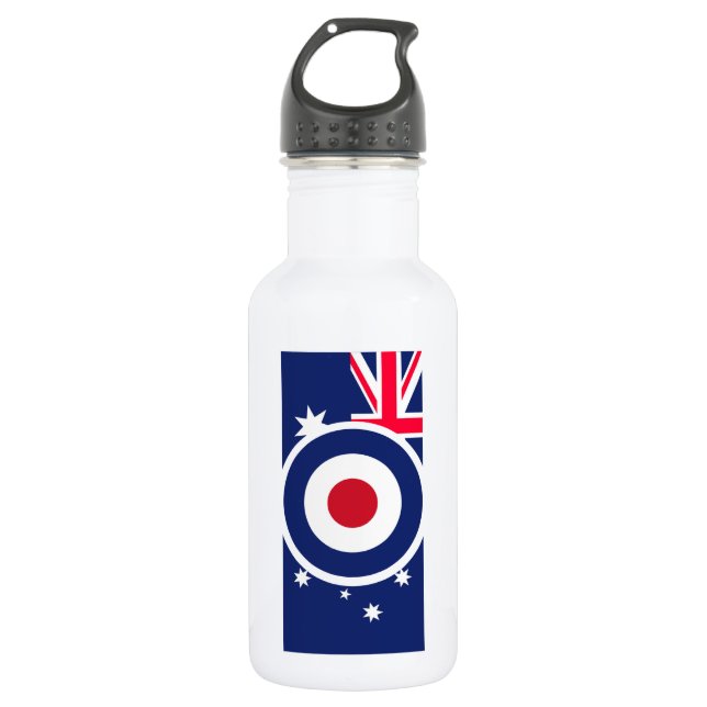 Mod Target Mod Australien Zielscheibe Trinkflasche (Vorderseite)