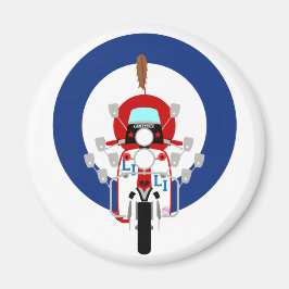 Mod Target Scooter Magnet