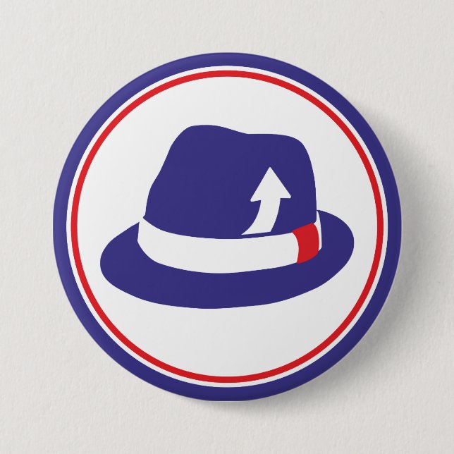 Mod Trilby Button (Vorderseite)