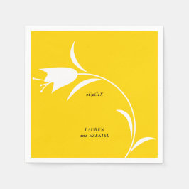 MOD TULIP WEDDING SERVIETTE