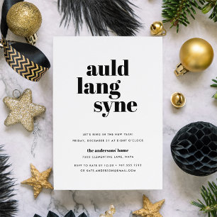 Mod Wish   Silvester-Party Einladung