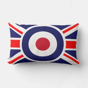 Mod-Ziel-Mod-England-Ziel-Roller Lendenkissen