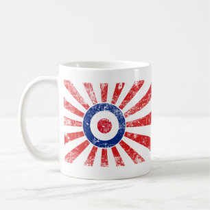 Mod-Ziel-Mods Sonnenstrahlen-Ziel-Rondell Tasse