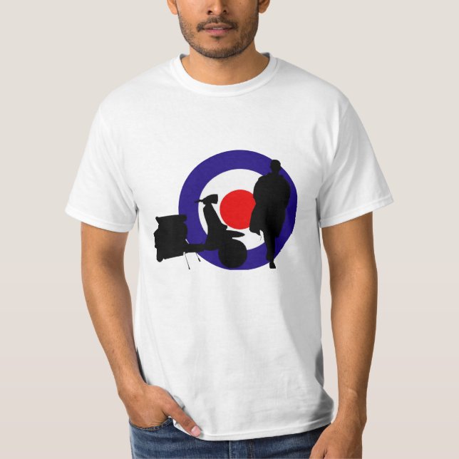 MOD-ZIEL-ROLLER-ENTWURF T-Shirt (Vorderseite)