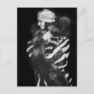 Mode, 1920er postkarte