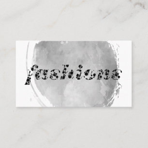 Mode / Aquarell gebürstet Visitenkarte