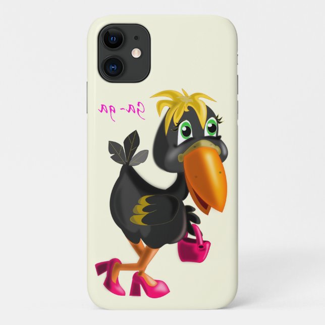 Mode Bird - Case-Mate iPhone Hülle (Rückseite)